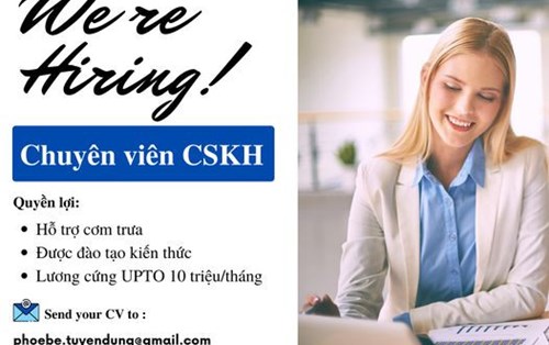 PHOEBE tuyển Nhân viên Chăm sóc khách hàng